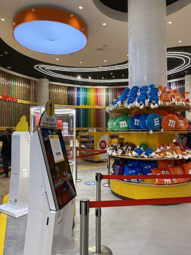 Creating Personalized M&Ms at the M&M Store at Disney Springs