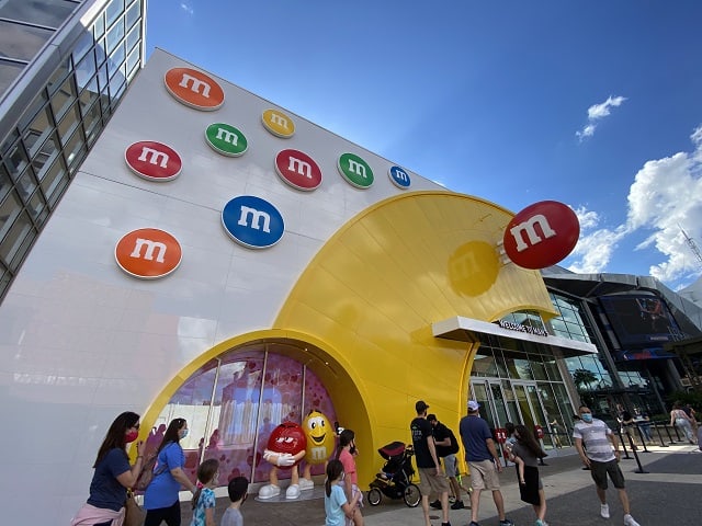 Creating Personalized M&Ms at the M&M Store at Disney Springs