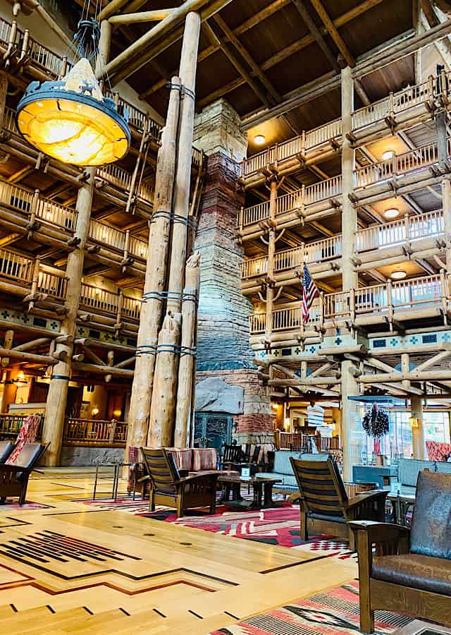 Wilderness Lodge lobby