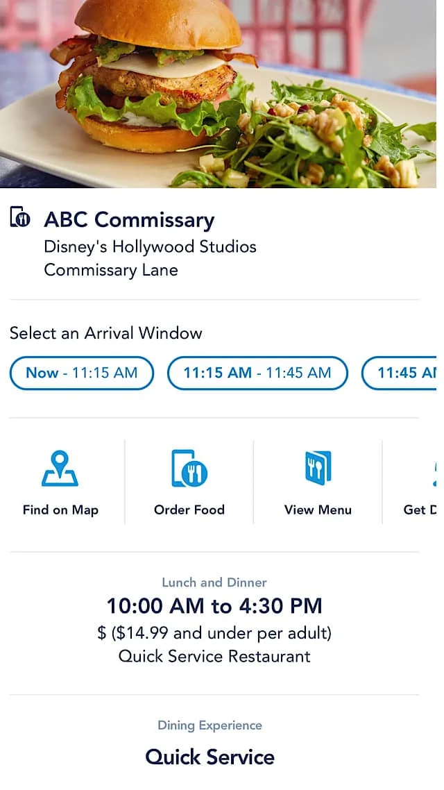 ABC Commissary mobile ordering
