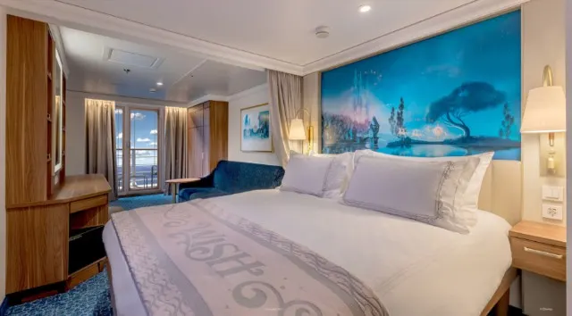Stunning Staterooms and Royal Suites Aboard The Disney Wish Revealed