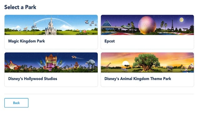 Disney World is now canceling certain park pass reservations