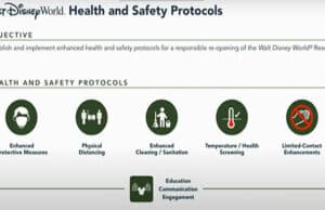 Breaking: A health and safety protocol in Disney World will be discontinued
