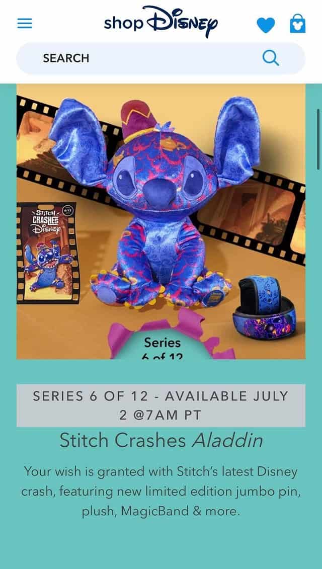 TWO NEW Stitch Crashes Disney MagicBands Now at ShopDisney