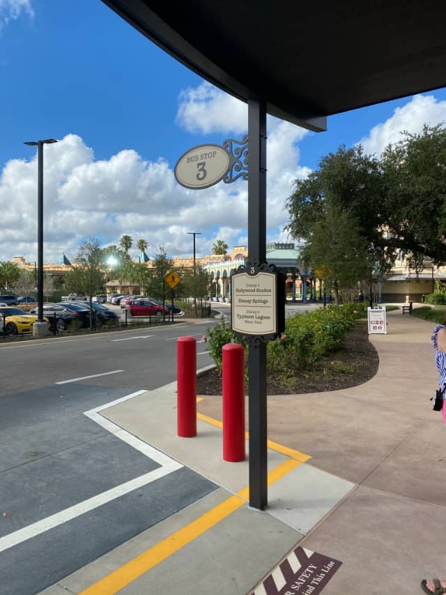 Disney World Bus Stop