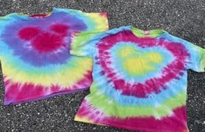 Must try activity: Mickey tie-dye shirts poolside at your resort
