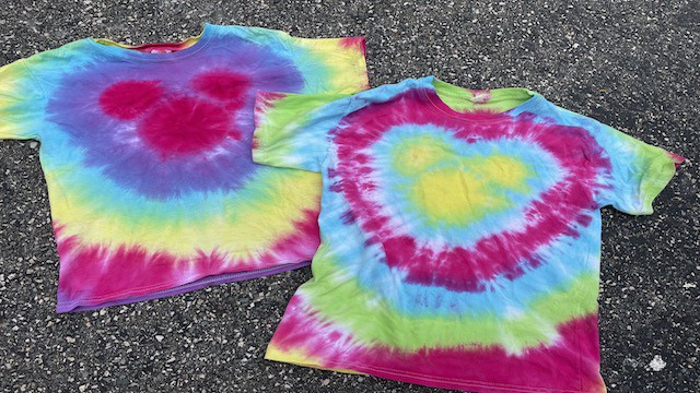 Must try activity: Mickey tie-dye shirts poolside at your resort