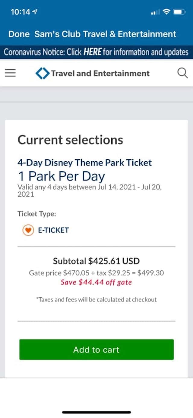 Aprender acerca 106+ imagen sam's club disney tickets Abzlocal.mx