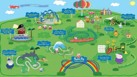 The World’s First Peppa Pig World Attractions and Rides Revealed!