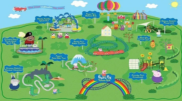 The World's First Peppa Pig World Attractions and Rides Revealed!