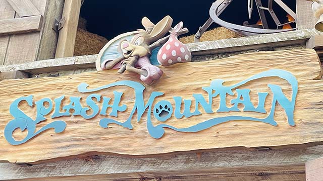 Disney Removes Some Splash Mountain Elements from Magic Kingdom