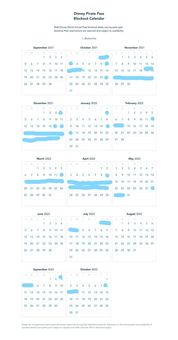 Everything We Know about New Annual Pass Renewals and Blackout Dates