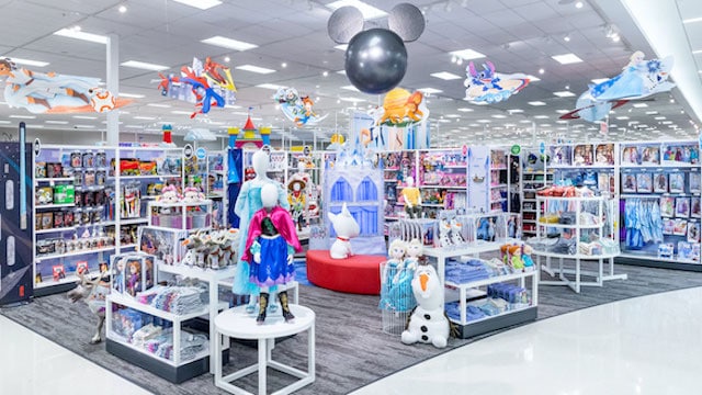 As more Disney stores close, Target pop up shops are expanding nationwide