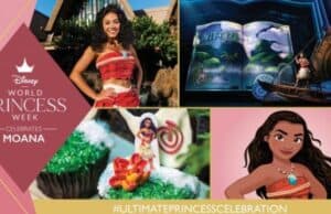 Where can you celebrate Moana for World Princess Week?