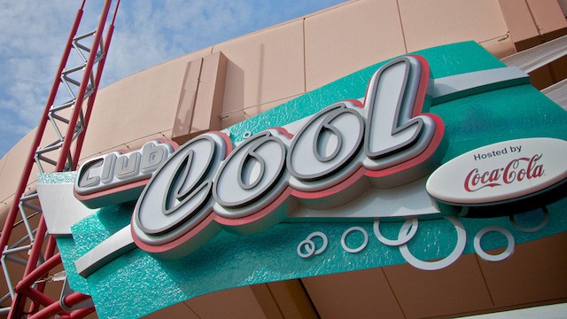 Sneak Peek of the new Club Cool at Epcot