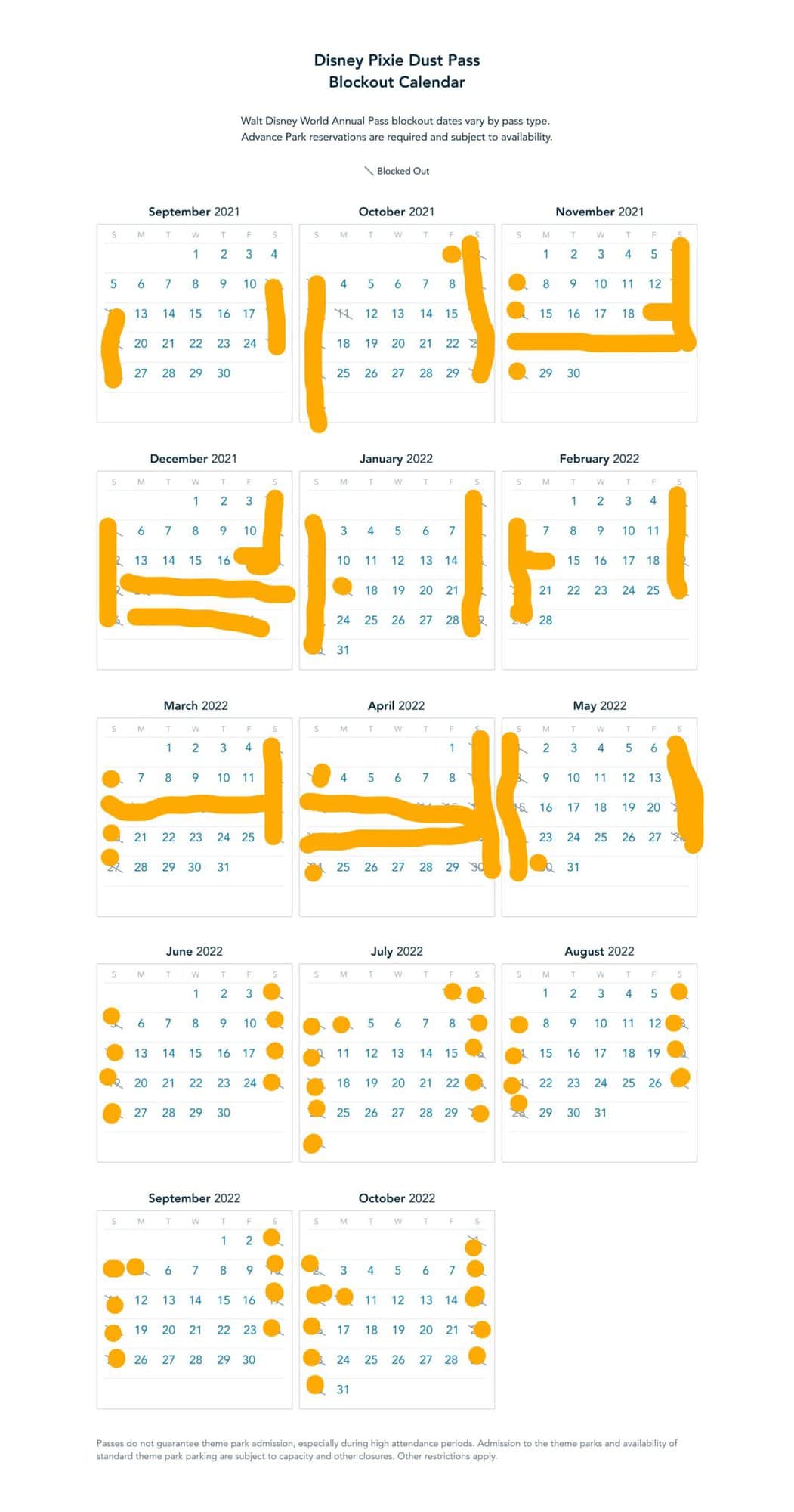 Pixie Pass Blockout Dates 2024 Lusa Sissie