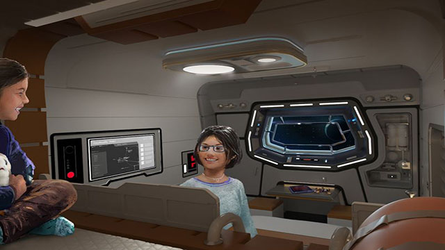 Out-of-this-galaxy rooms await you on the Star Wars: Galactic Starcruiser