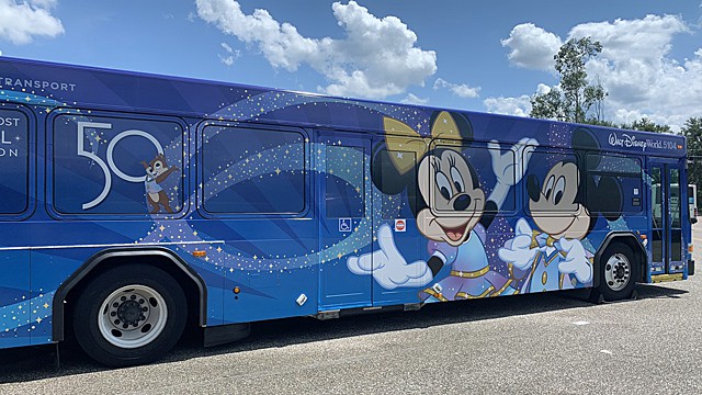 Disney transportation receives a magical makeover 50th