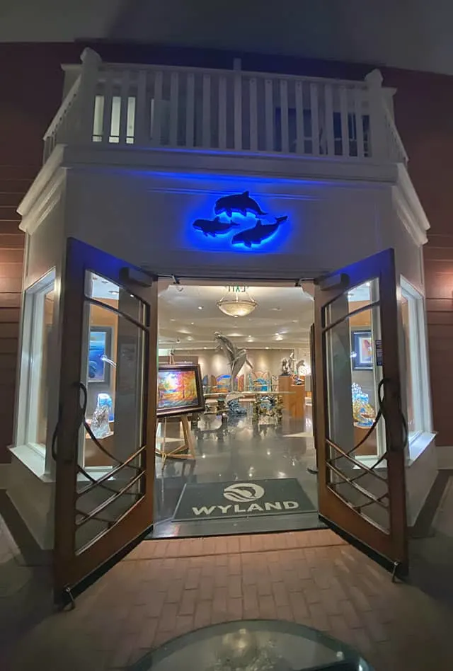 Check out the Unique Wyland Galleries of Florida at Disney's Boardwalk Resort