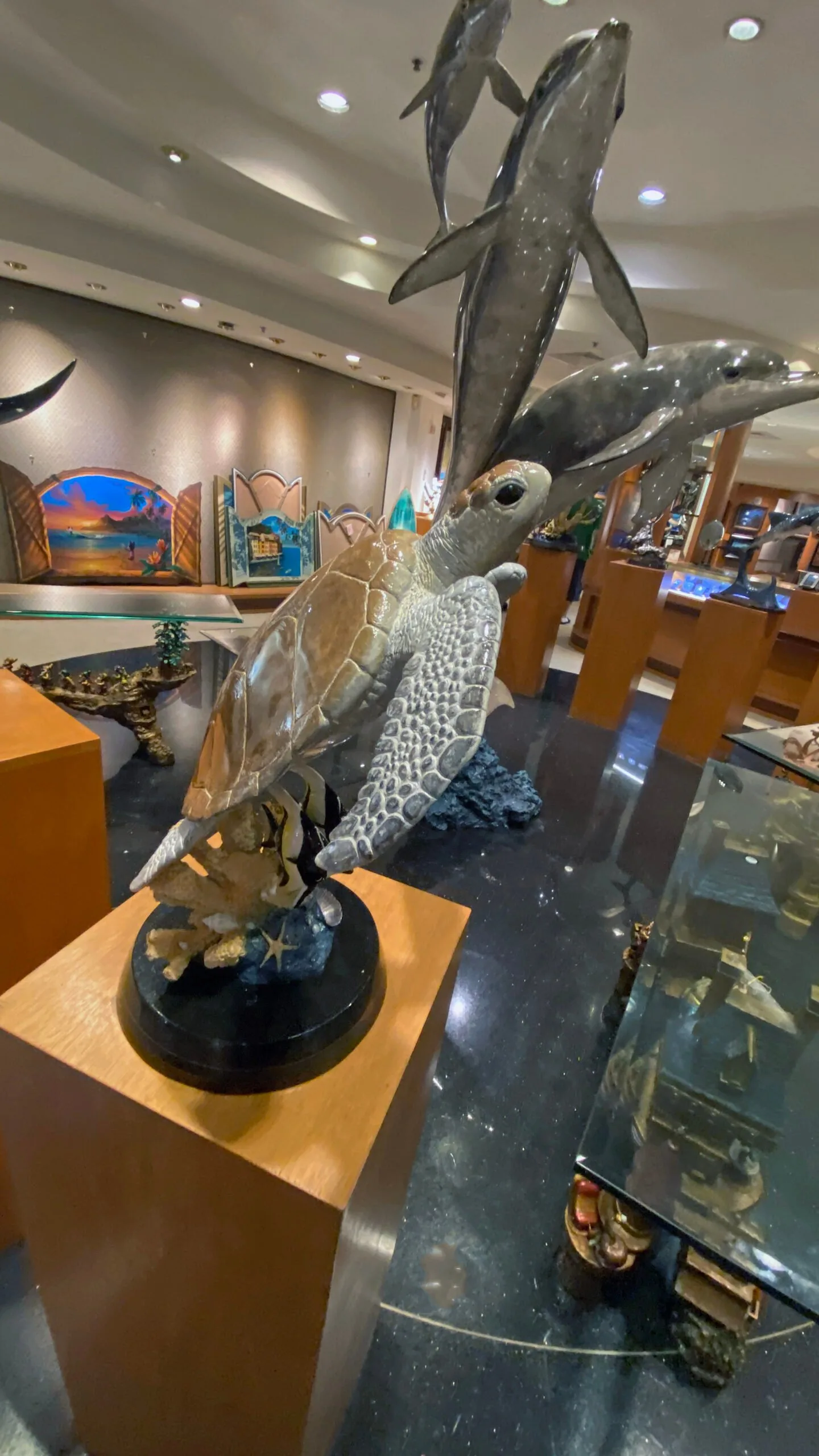 Check out the Unique Wyland Galleries of Florida at Disney's Boardwalk Resort