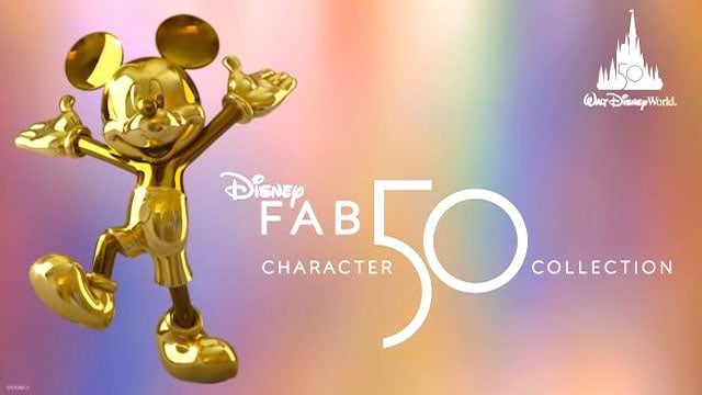 Disney Prepares to Install New Gold Statues for the 50th Anniversary