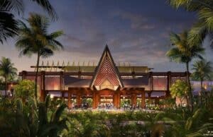 New Polynesian Resort Entrance is Open