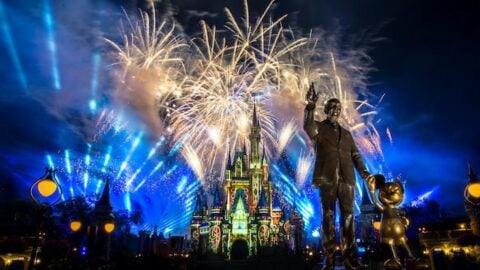 Happily Ever After Fireworks Delayed
