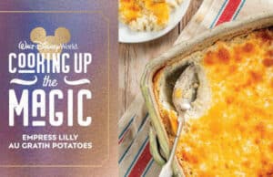 Make Empress Lilly Au Gratin Potatoes from Disney's new cookbook Delicious Disney`