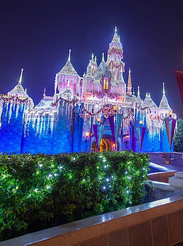 Festivities at Disneyland's new Merriest Nites Holiday After Hours Event