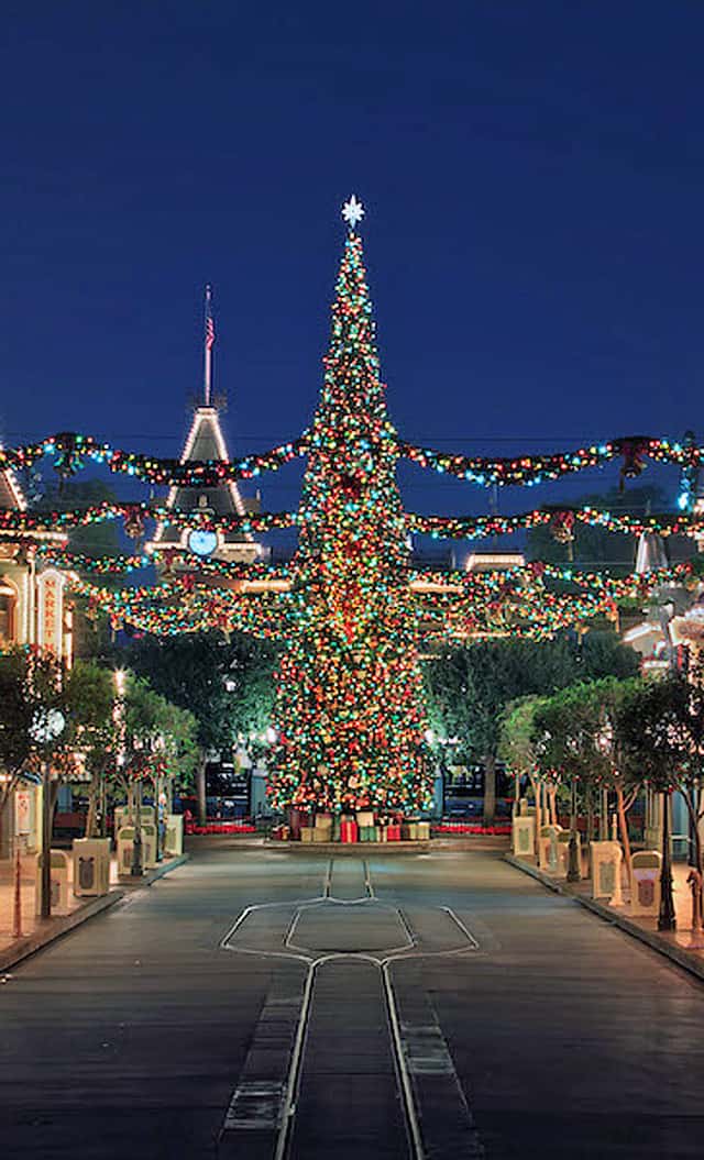 Festivities at Disneyland's new Merriest Nites Holiday After Hours Event