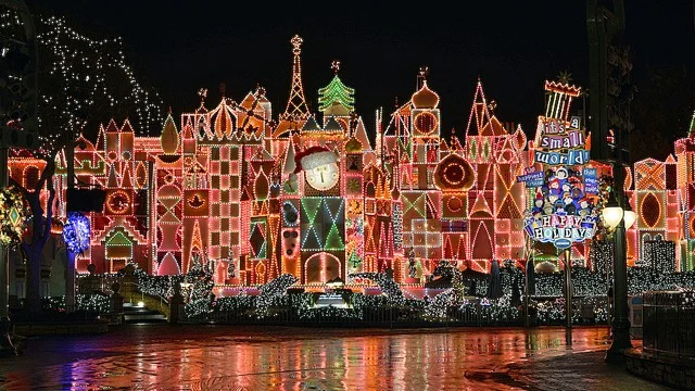 Festivities at Disneyland's new Merriest Nites Holiday After Hours Event