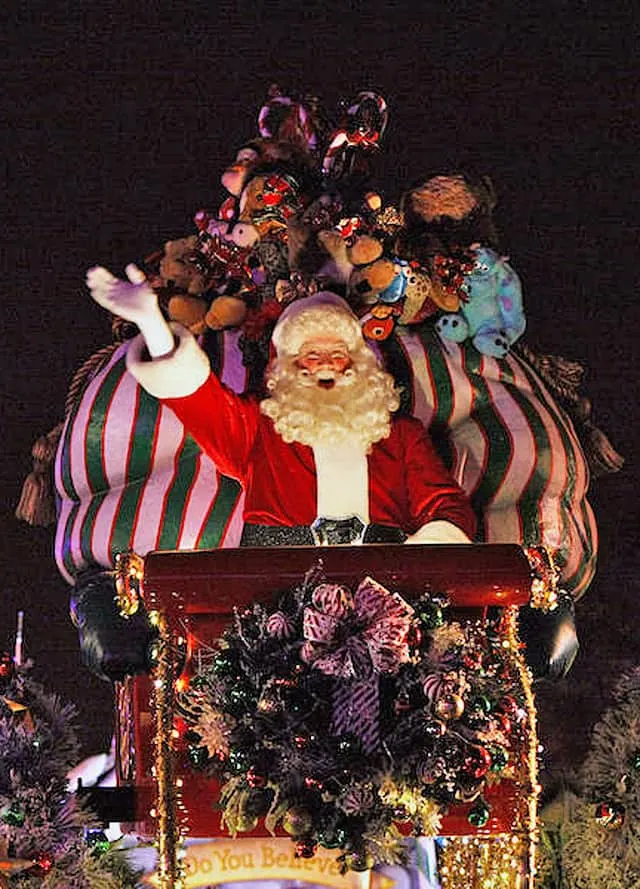 Festivities at Disneyland's new Merriest Nites Holiday After Hours Event