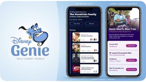 A Genie+ ride selection is now unavailable for the day