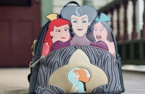 New Loungefly Disney Castle and Villains Scene Collection