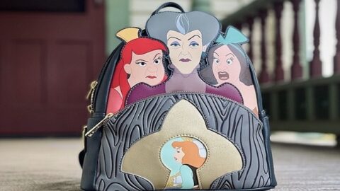 New Loungefly Disney Castle and Villains Scene Collection