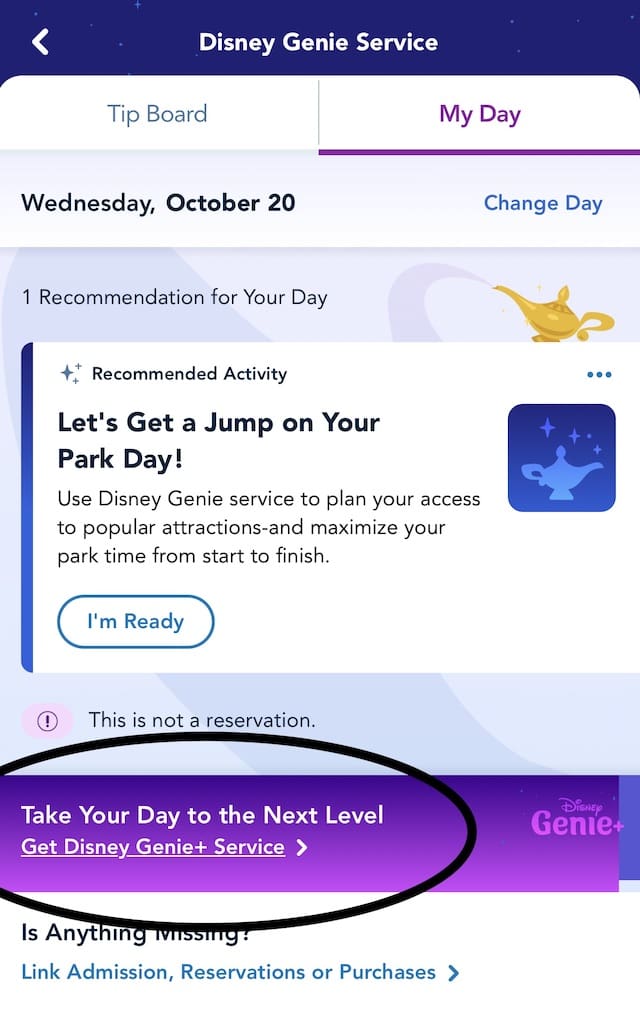 Guide How can I easily Purchase Genie+?