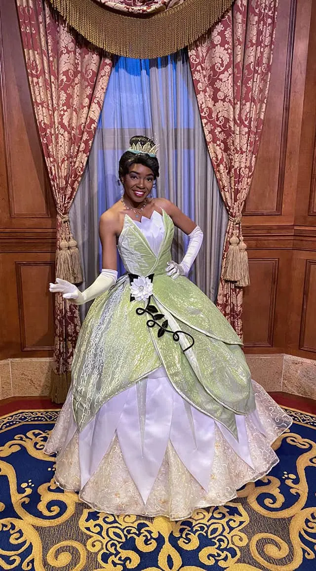 Princess Tiana new character sighting in Magic Kingdom