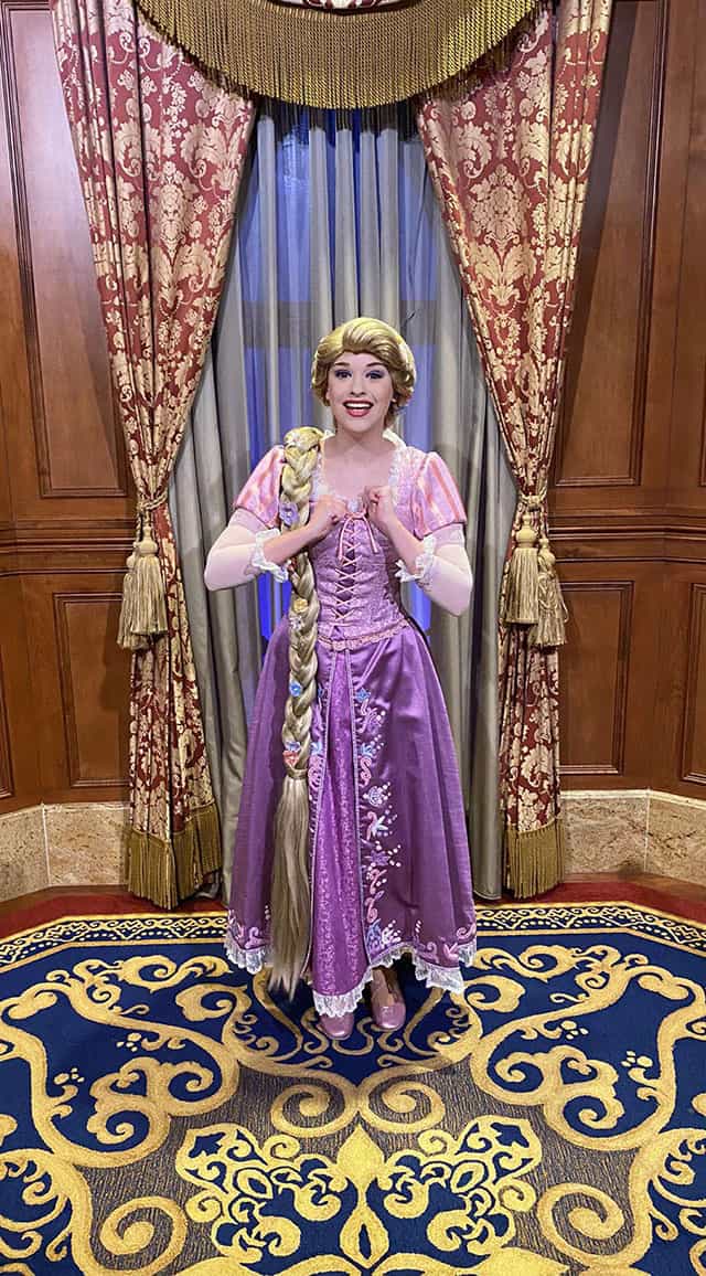 Rapunzel new character sighting in Magic Kingdom