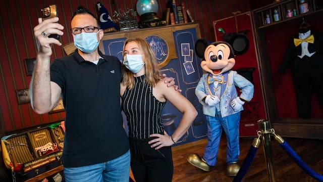 Which Disney Characters will be available for modified Meet-and-greets?