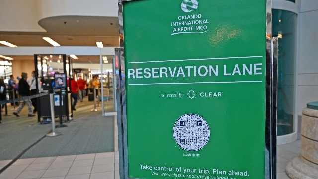 Now you can reserve a time for... airport security?