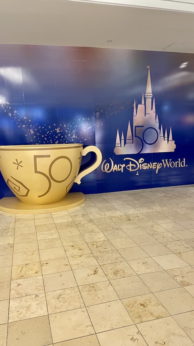 50th Anniversary Walt Disney World Coffee Mug