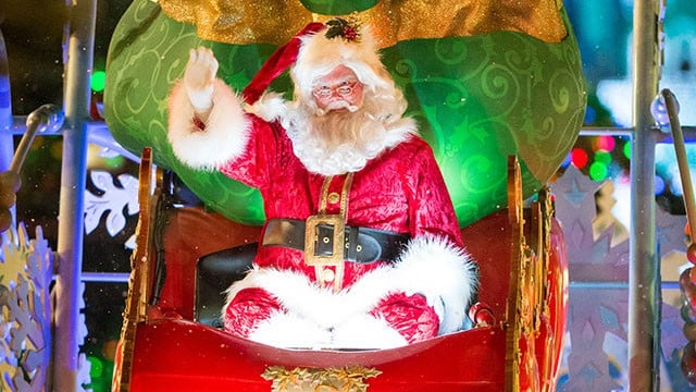 A New Santa Sighting Pops Up at Disney World