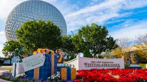 New Holiday Popcorn Bucket and Festival of the Holidays Merchandise