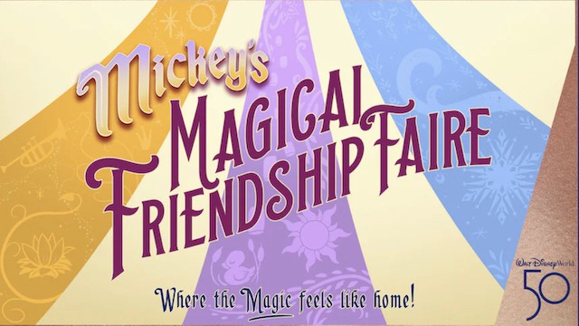 Breaking: Date announced for the debut of Mickey's Magical Friendship Faire!