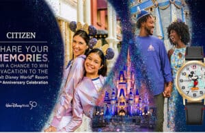 Citizen Celebrates Disney's 50th Anniversary and wants to send you to Walt Disney World