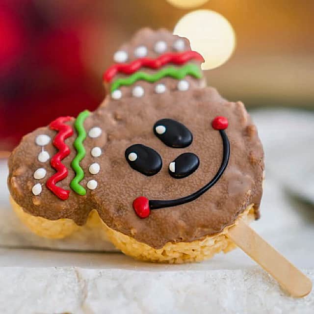 Check out the holiday-themed sweets at Disney