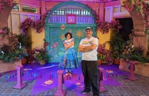 A character from a new movie is meeting Disney fans!