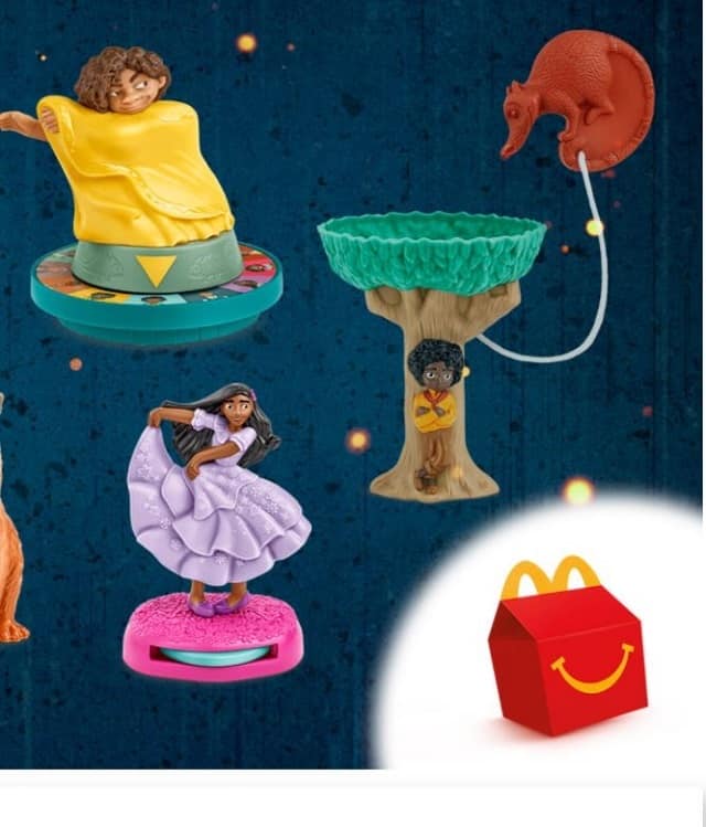 NEW Sealed Disney MCDONALDS ENCANTO Happy Meal Toys Set Of 7 