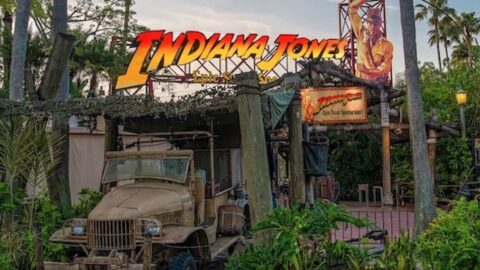 New look of the reimagined Indiana Jones Stunt Spectacular Show