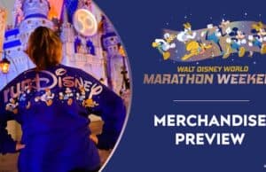 New merchandise for Disney's Marathon Weekend